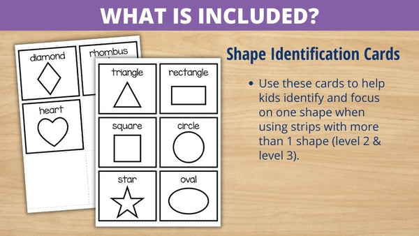 Shape Hole Punch Strips – Early Learning Ideas