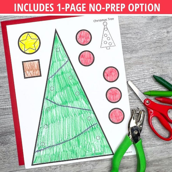 Christmas Fine Motor Crafts – Early Learning Ideas