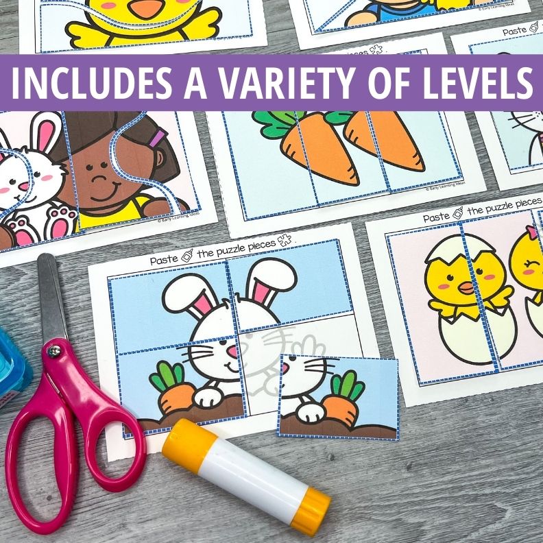 Cut and Paste Puzzles Bundle