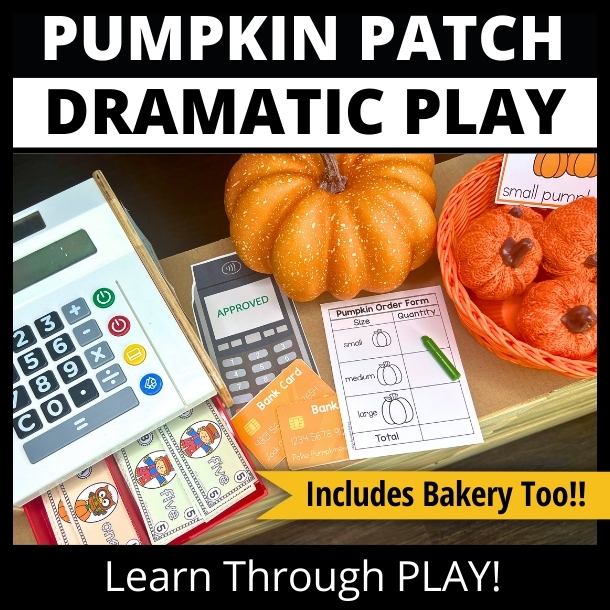 Pumpkin Patch and Bakery Dramatic Play