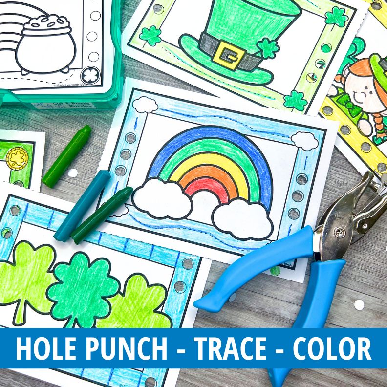 Hole Punch Task Cards - BUNDLE