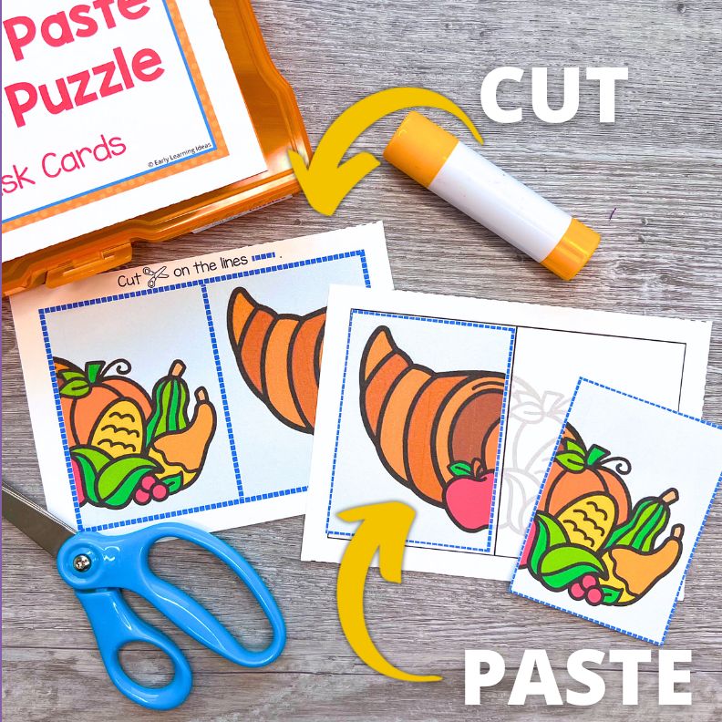 Cut and Paste Puzzles Bundle