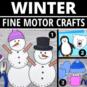 DIY Snowman and Reindeer Measuring Sticks - Winter Craft for Kids - S&S Blog