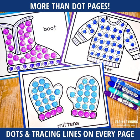 Winter Dot Marker Activities