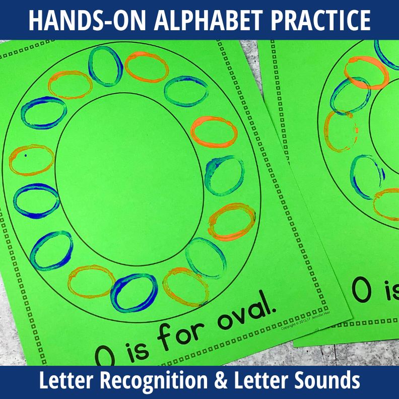 Alphabet Letter Collage Sheets | Editable ABC Activity Pages