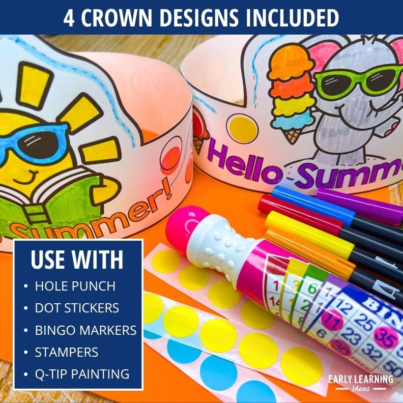 Hello Summer Crown Craft
