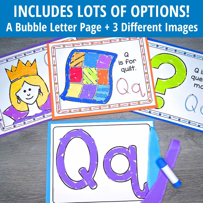 Letter Q Craft Activities