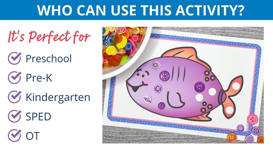 Fine Motor Activities - Bead Placement Mats for the Whole Year