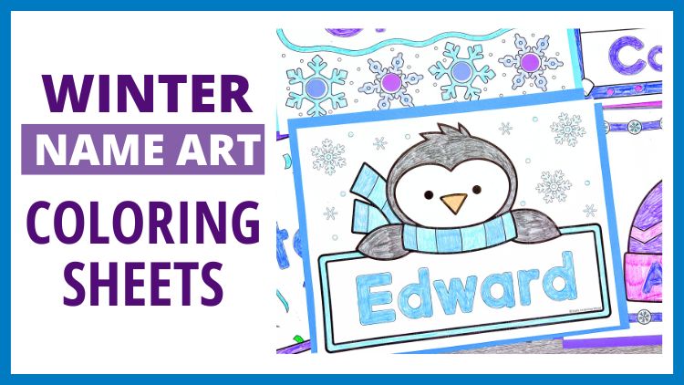 Name Art - Winter