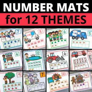 Counting and Number Mats for the Year – Early Learning Ideas