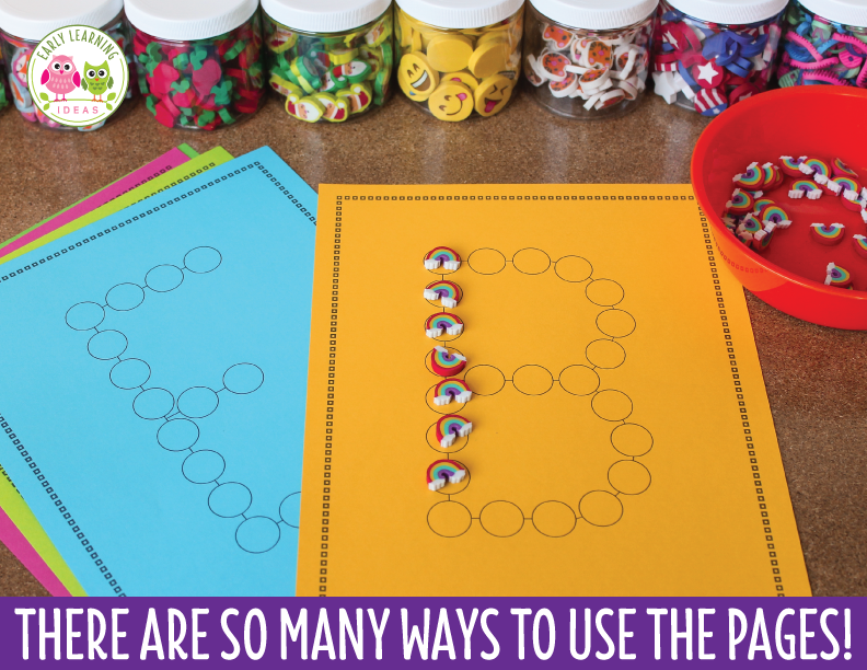 Alphabet Dot Activity Sheets
