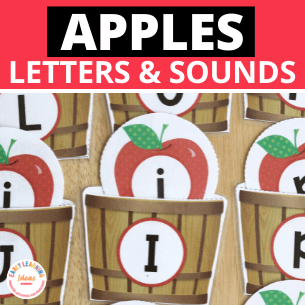 Apples Alphabet and Beginning Sound Activities – Early Learning Ideas