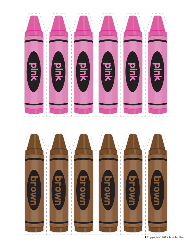 Crayon Color Matching Activity