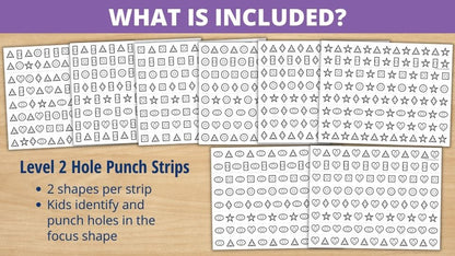 Shape Hole Punch Strips