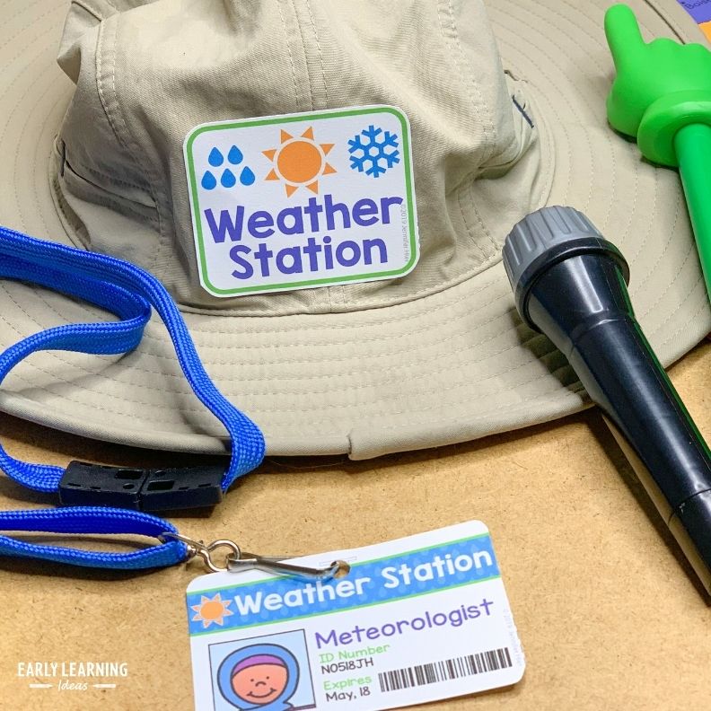 Weather Station Dramatic Play Printables