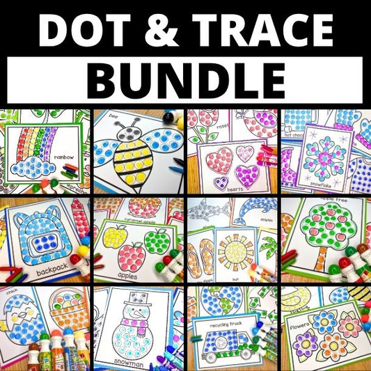 Seasonal Dot Marker Activity BUNDLE