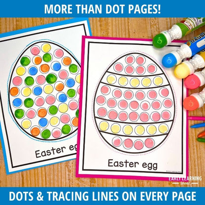 Easter Dot Marker Painting Pages