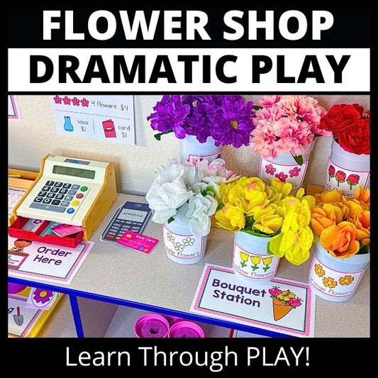 Flower Shop Dramatic Play Printables