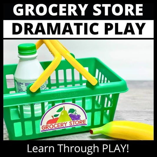 Grocery Store Dramatic Play Printables