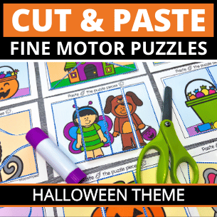 Cutting Puzzles - Halloween