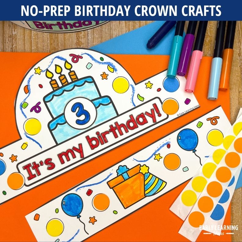 Happy Birthday Headband Crown Craft