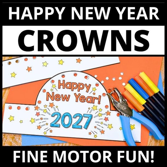 Happy New Year Headband Crown