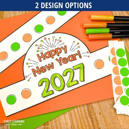 Happy New Year Headband Crown