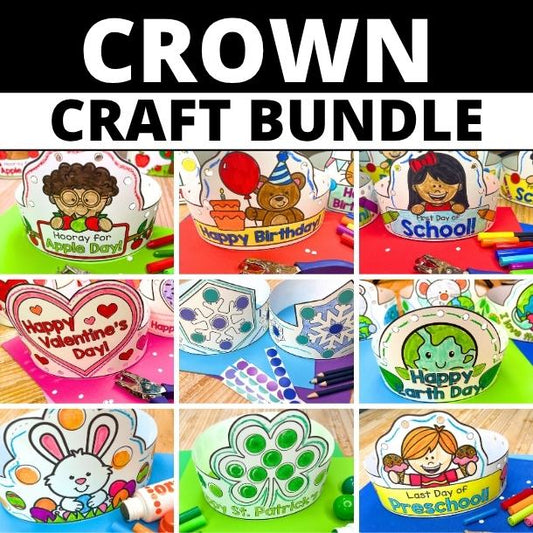 Headband Crown Craft BUNDLE