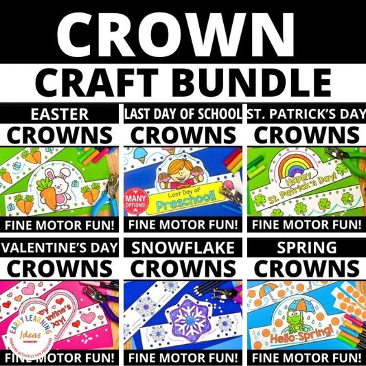 Headband Crown Craft BUNDLE