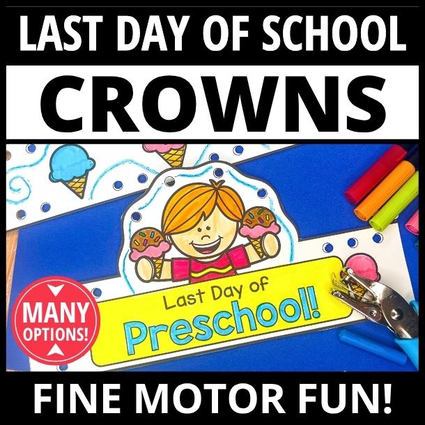 Last Day of School Crown Craft
