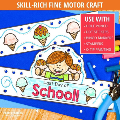 Last Day of School Crown Craft