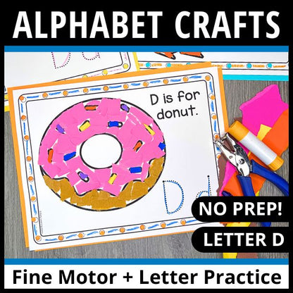 Letter D Craft Activity
