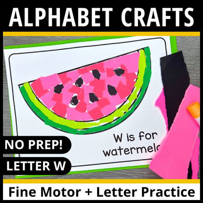 Letter W Craft Activities