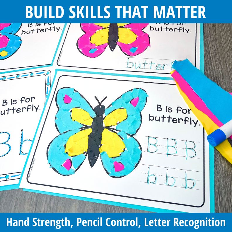 Letter B Craft Activity
