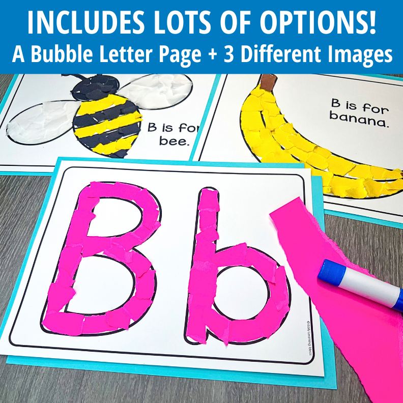 Letter B Craft Activity