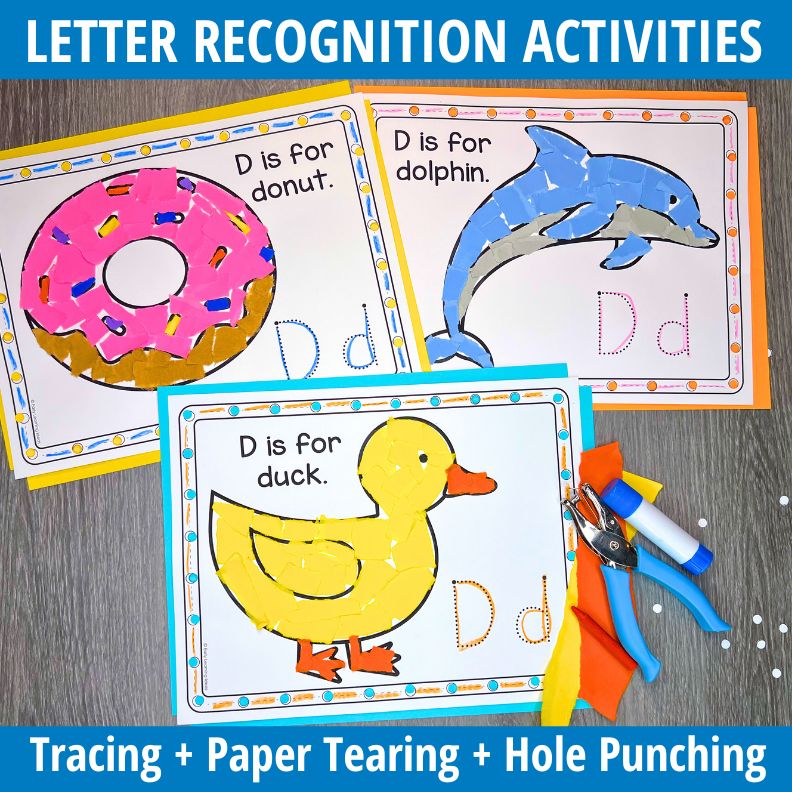 Letter D Craft Activity
