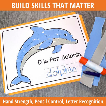 Letter D Craft Activity