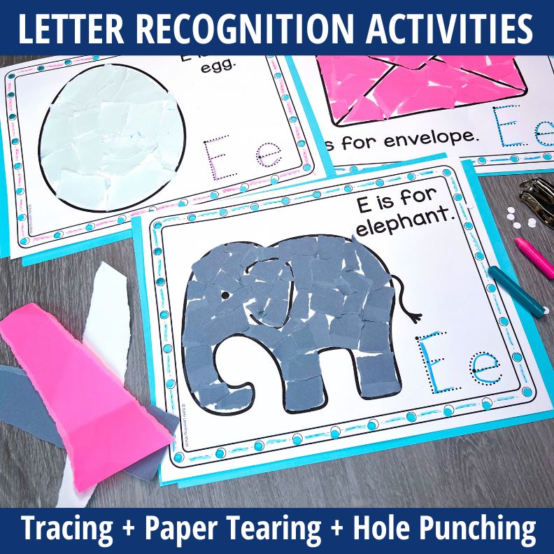 Letter E Craft Activity