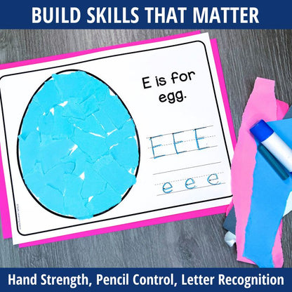Letter E Craft Activity