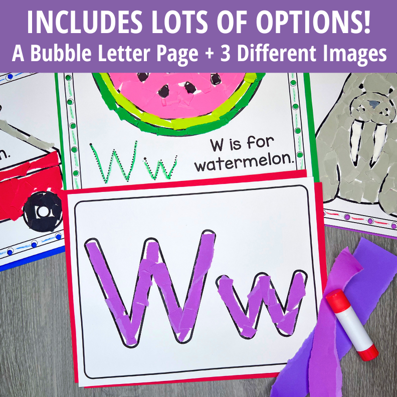 Letter W Craft Activities