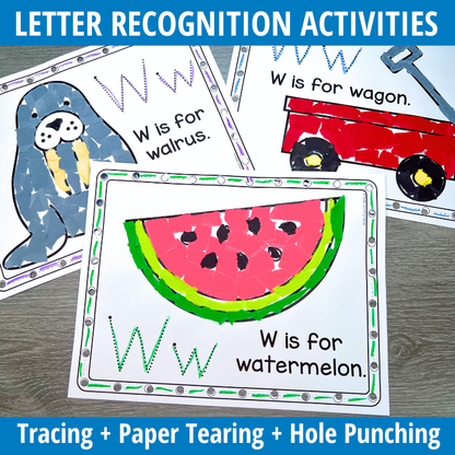 Letter W Craft Activities