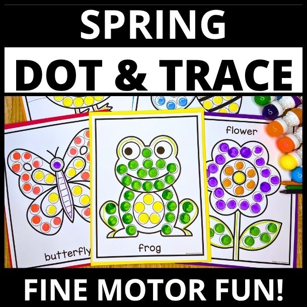 Spring Dot Marker Printables