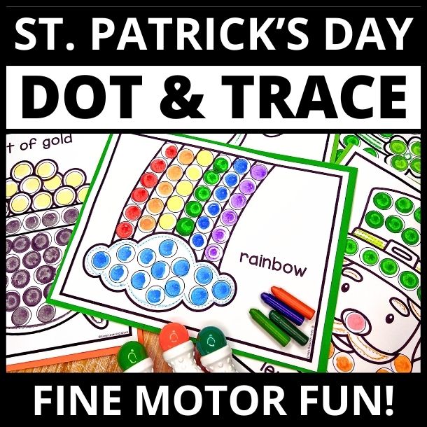 St. Patrick's Day Dot Marker Activity Pages