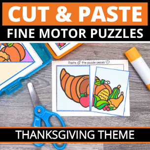 Cutting Puzzles - Thanksgiving