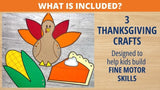 Thanksgiving Fine Motor Crafts