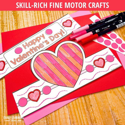 Valentine’s Day Crown & Headband Craft