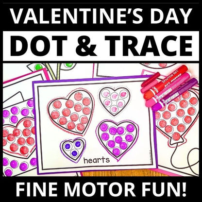 Valentine's Day Dot Marker Activities