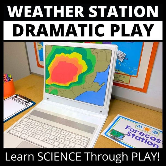 Weather Station Dramatic Play Printables