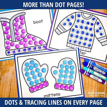 Winter Dot Marker Activities