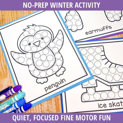 Winter Dot Marker Activities